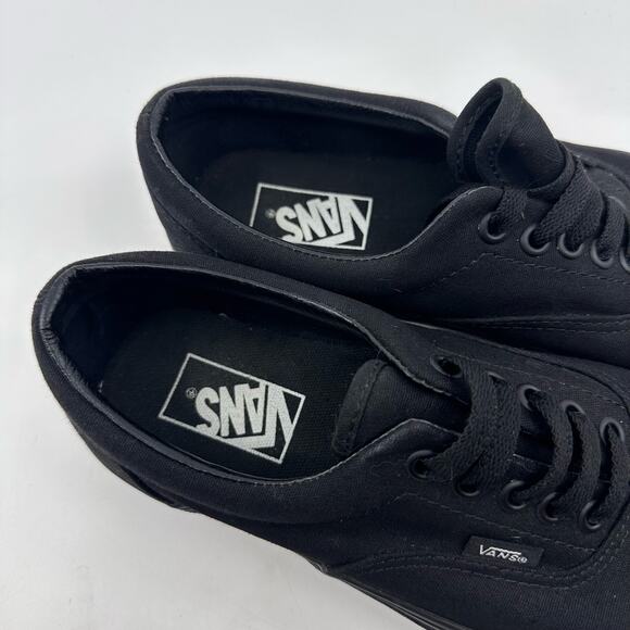 Vans Off The Wall Era Low Top Skate Shoes Triple Black Unisex US M7/W8.5 EU 39 - Picture 8 of 12